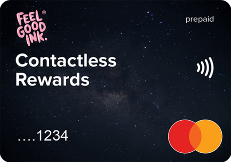 Add a Virtual MasterCard to your Feel Good Ink Greeting Card